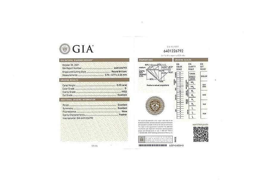 ブシュロン リング ダイヤ ダイヤモンド 0.20ct G VVS2 3EX ファセット  