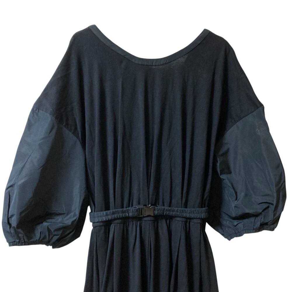 良品 22SS MONCLER モンクレール LS DRESS ベルト付きワンピース  