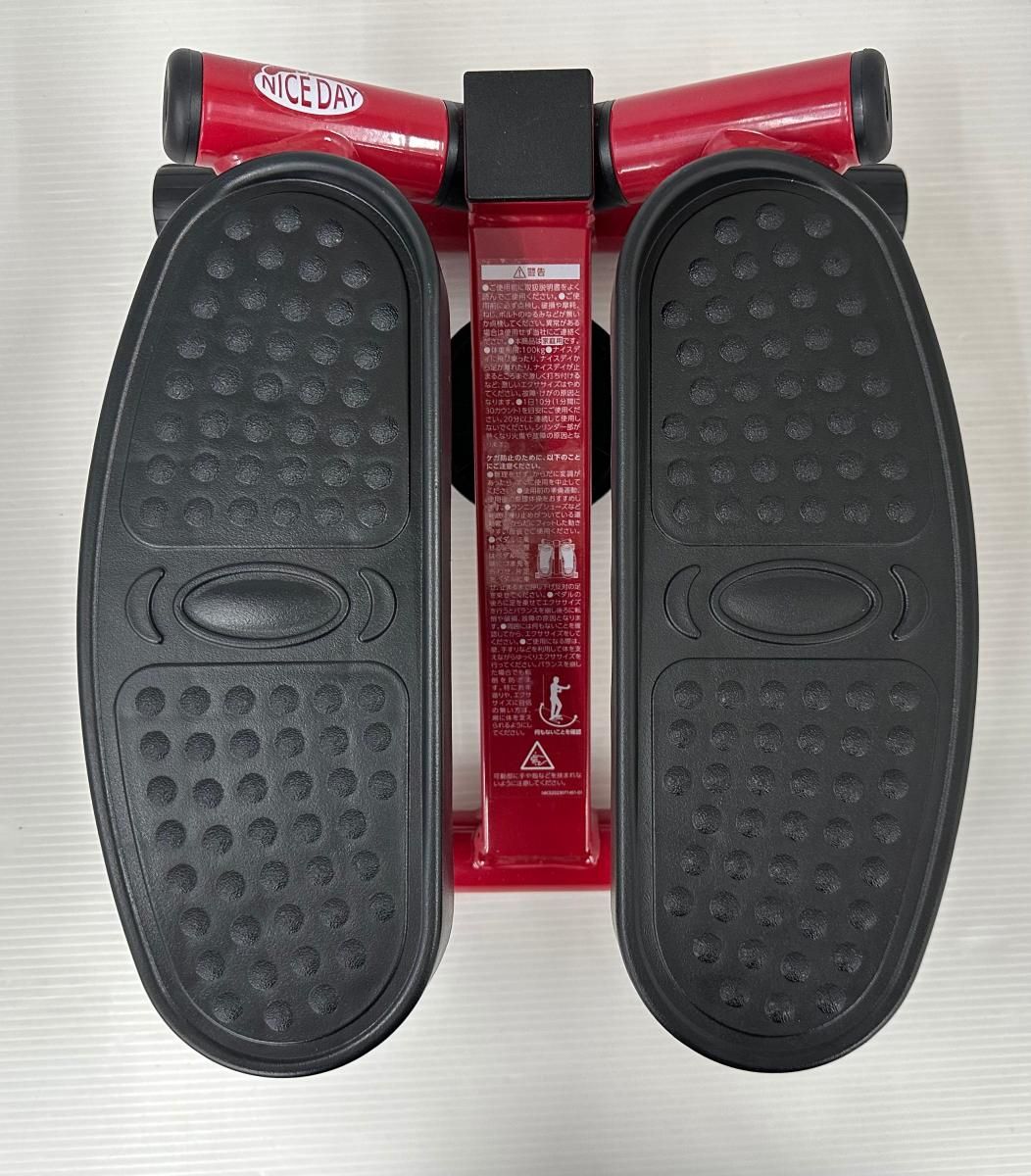適度な 品 ShopJapan ショップジャパン ステッパー ナイスデイS スタンド付き 健康器具 2509165