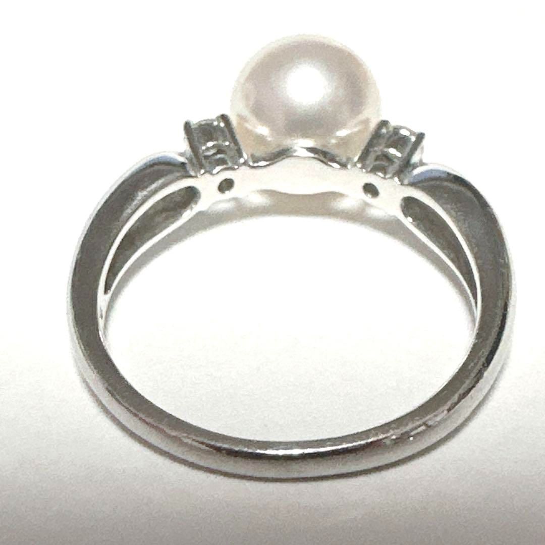 TASAKI タサキ 指輪 リング PT900 パール ダイヤモンド0.09ct - メルカリ