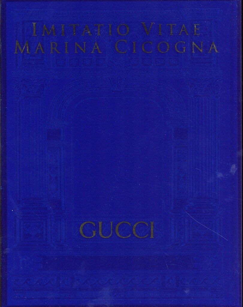 MARINA CICOGNA IMMITATIO VITAE