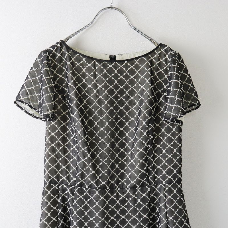 トッカ TOCCA 2021SS 洗える！ PORTO FORTUNA DRESS 4/ブラック ドレス 