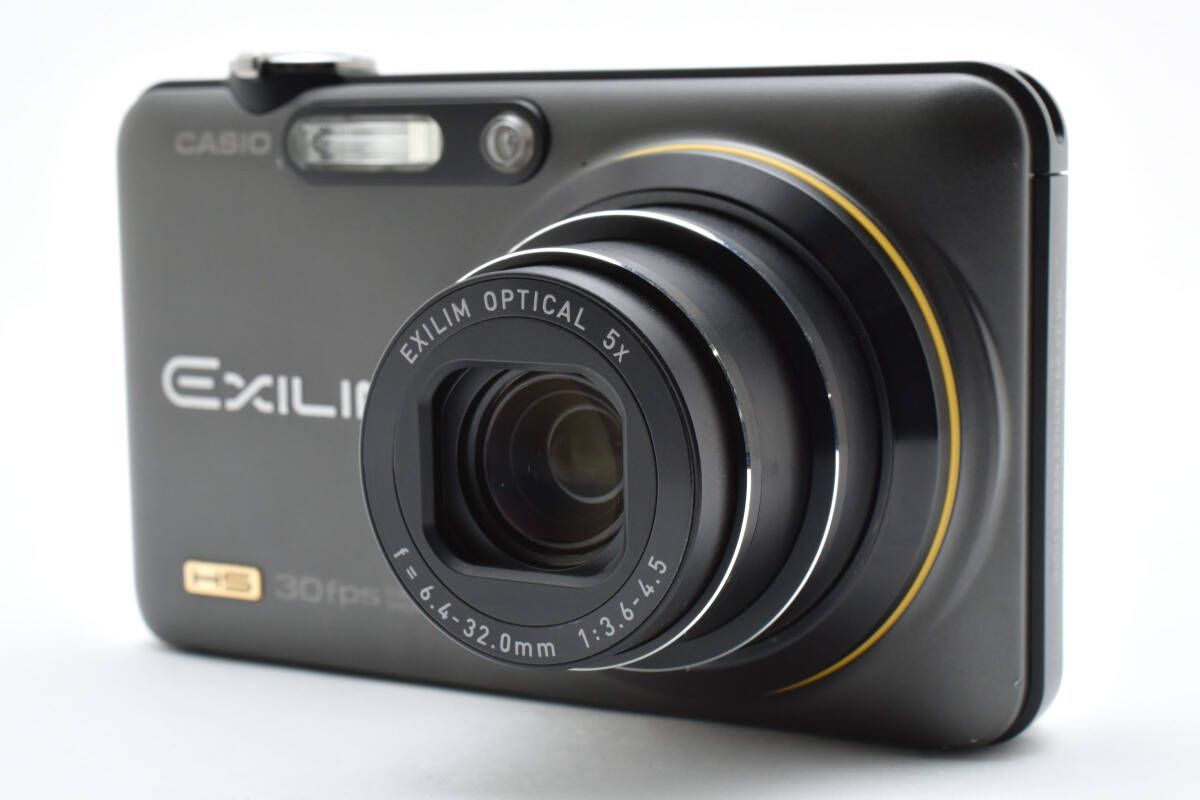 カシオ CASIO EX-FC100 ブラック コンパクトデジタルカメラ L55 6655