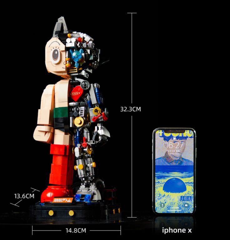在庫処分】鉄腕アトム レゴ互換 1258ピース 海外正規品 - Kimura