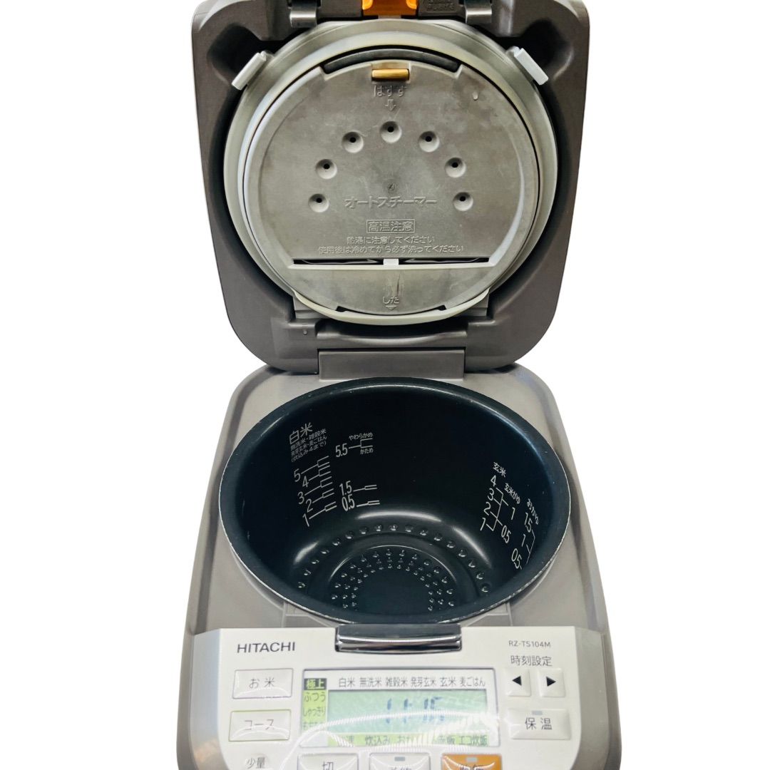 動作確認済】【中古】内釜キズあり・本体のみ 日立 IH 炊飯器