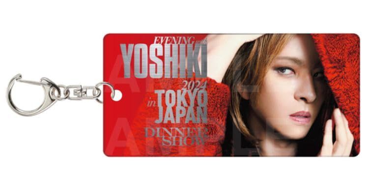 YOSHIKI X JAPAN EVENING|BREAKFAST with YOSHIKI 2025 グッズ アクリルキーホルダー キーホルダー A