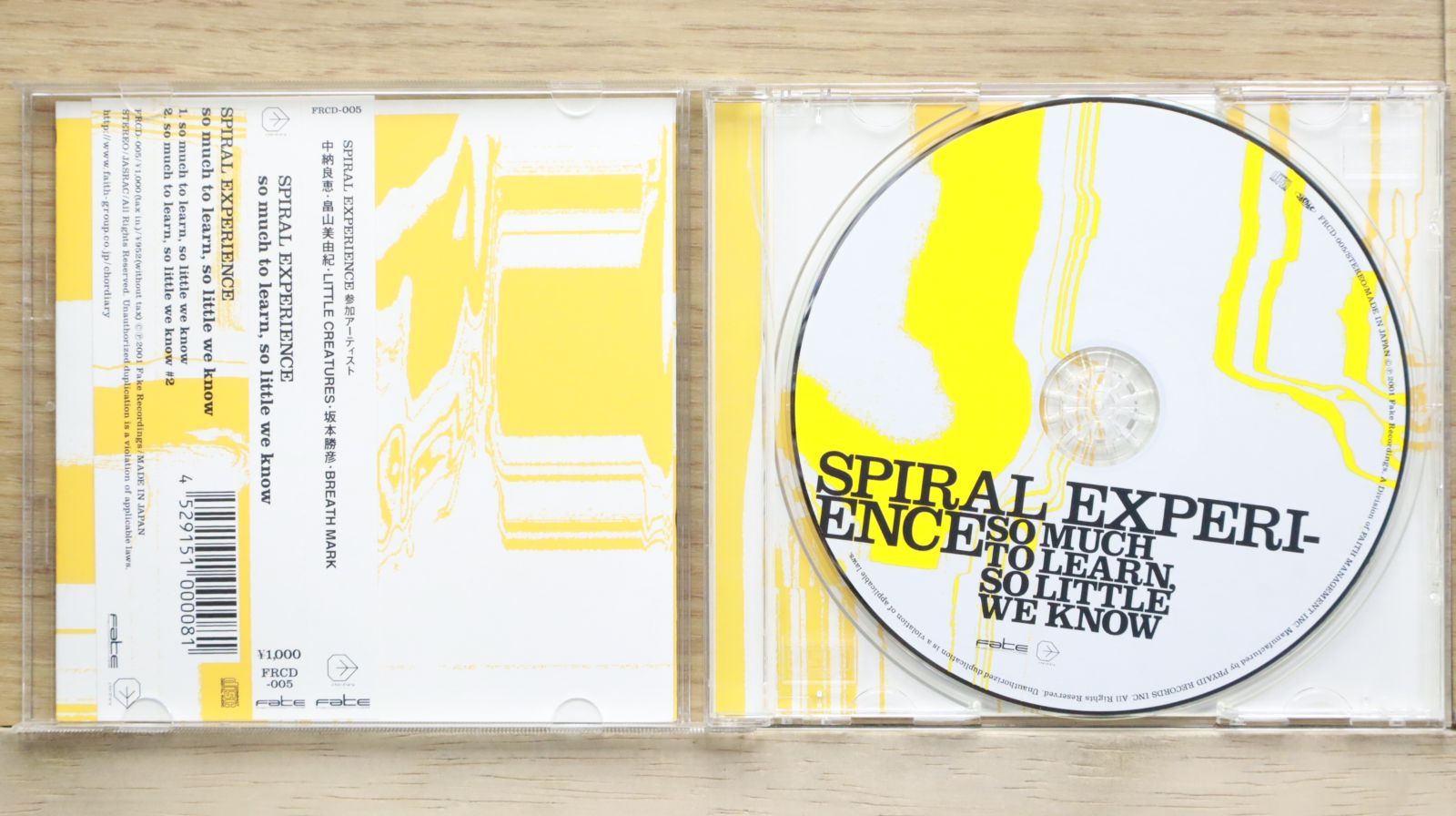 国内盤CD☆スパイラル・エクスペリエンス/SPIRAL EXPERIENCE