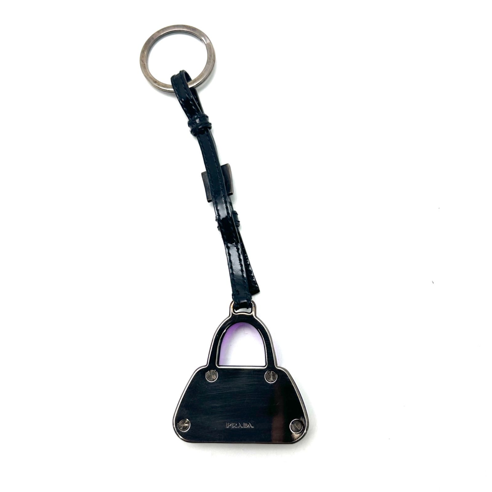 楠本質店/元住吉】プラダ PRADA バッグ キーリング キーホルダー