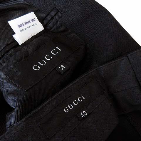 グッチ GUCCI スーツ パンツスーツ 上下 セットアップ