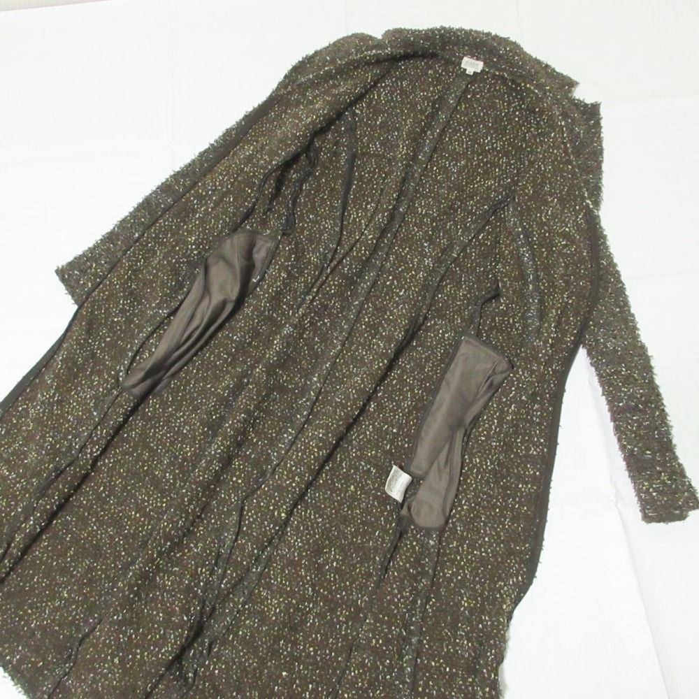 FOXEY boutique フォクシーのニットコート 40 ブラウン FOXEY boutique ニットコート 40 ブラウン