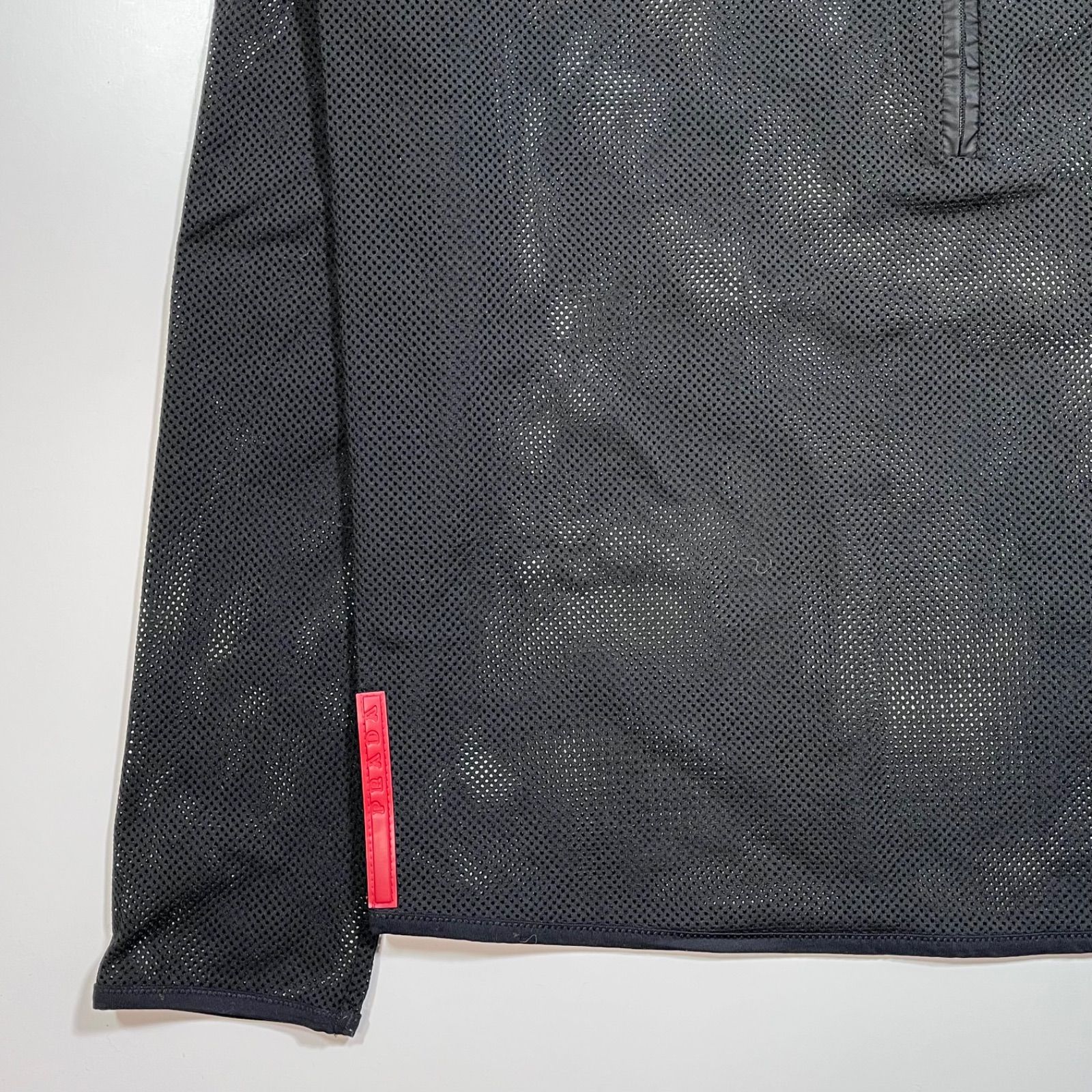売れ筋アイテムラン PRADA SPORT / 2000SS Half Zip Mesh Top - メルカリ トップス