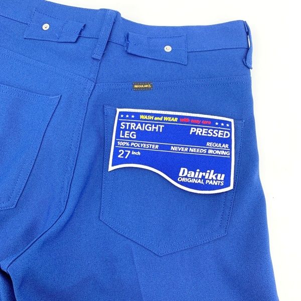 DAIRIKU 23SS P-8 straight pressed Pants ストレートプレスドパンツ