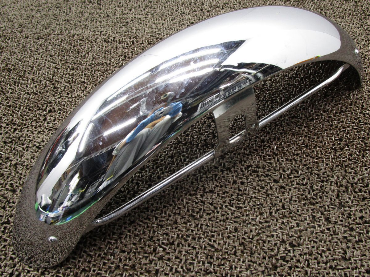 【美品】カワサキ W650 純正 フロントフェンダー EJ650A カワサキ W650 フロントフェンダー 純正 中古 バイク 部品