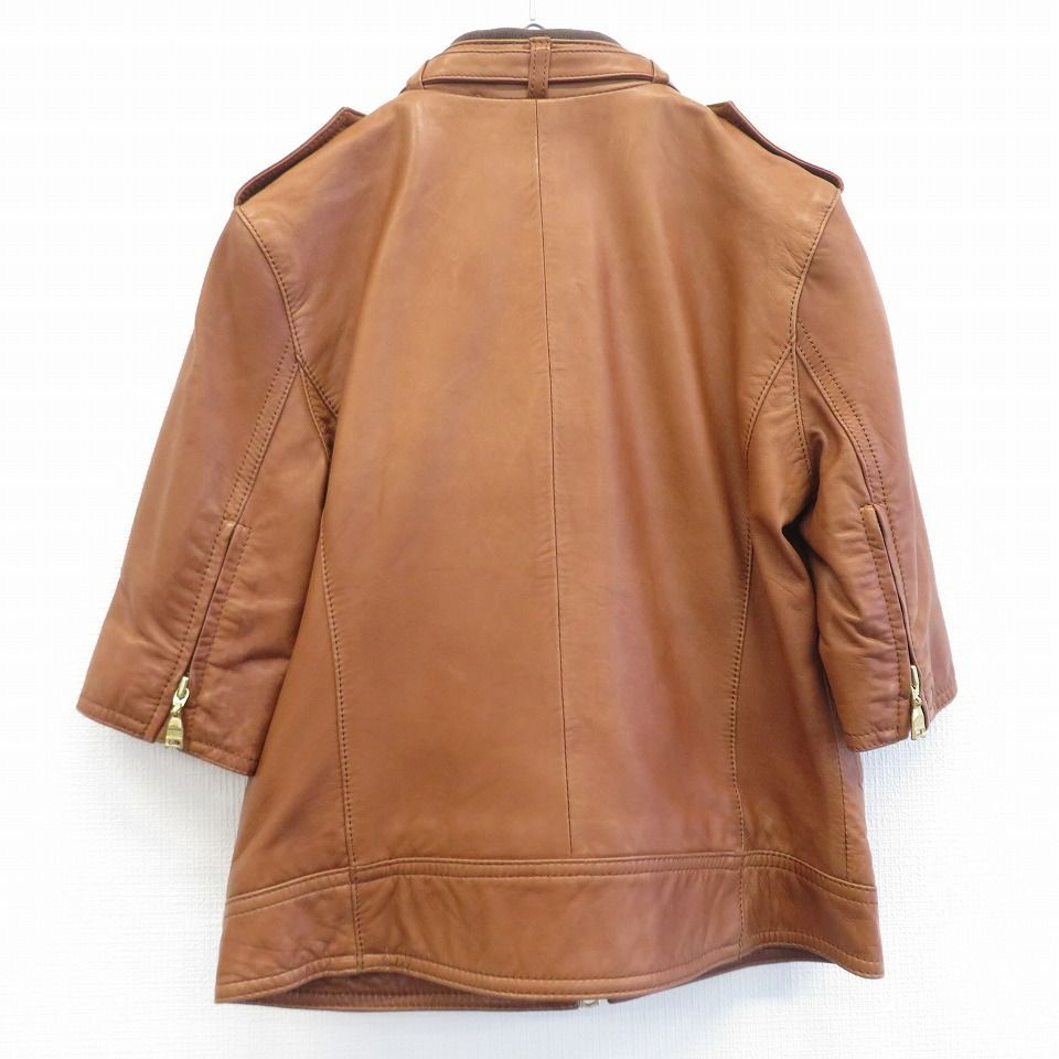LOVELESS ラブレス レザー 本革 ライダース ジャケット 半袖 868944i