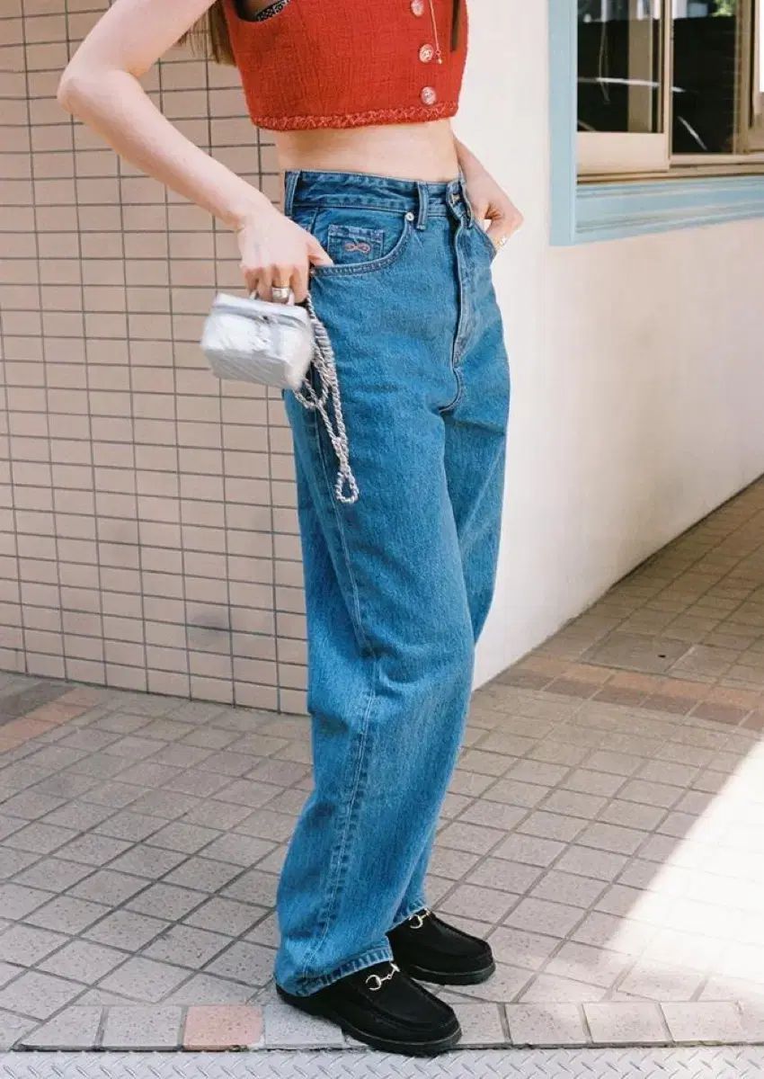 PLAC オヌク ローグ K40 ミッド ブルー デニム ズボン サイズ 25