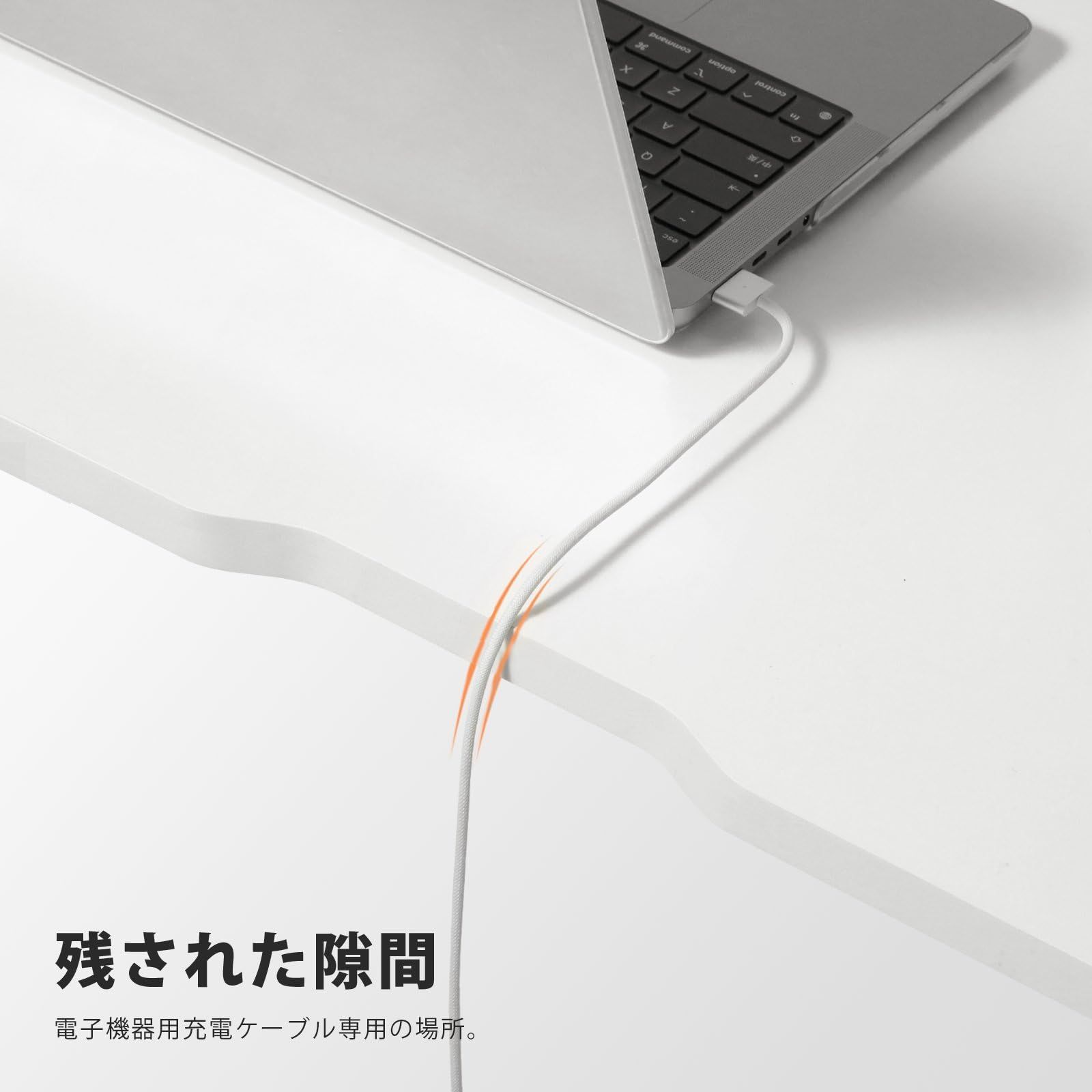 パソコンデスク ゲーミング 子 一人暮らし 家具 desk table 学習机 勉強机 小さい 作業机 pcデスク ワークデスク gaming 机 desk 幅100 奥行50cm Maihail 簡易な単板 白い MARWIL-DEMENAGEMENTS_CH