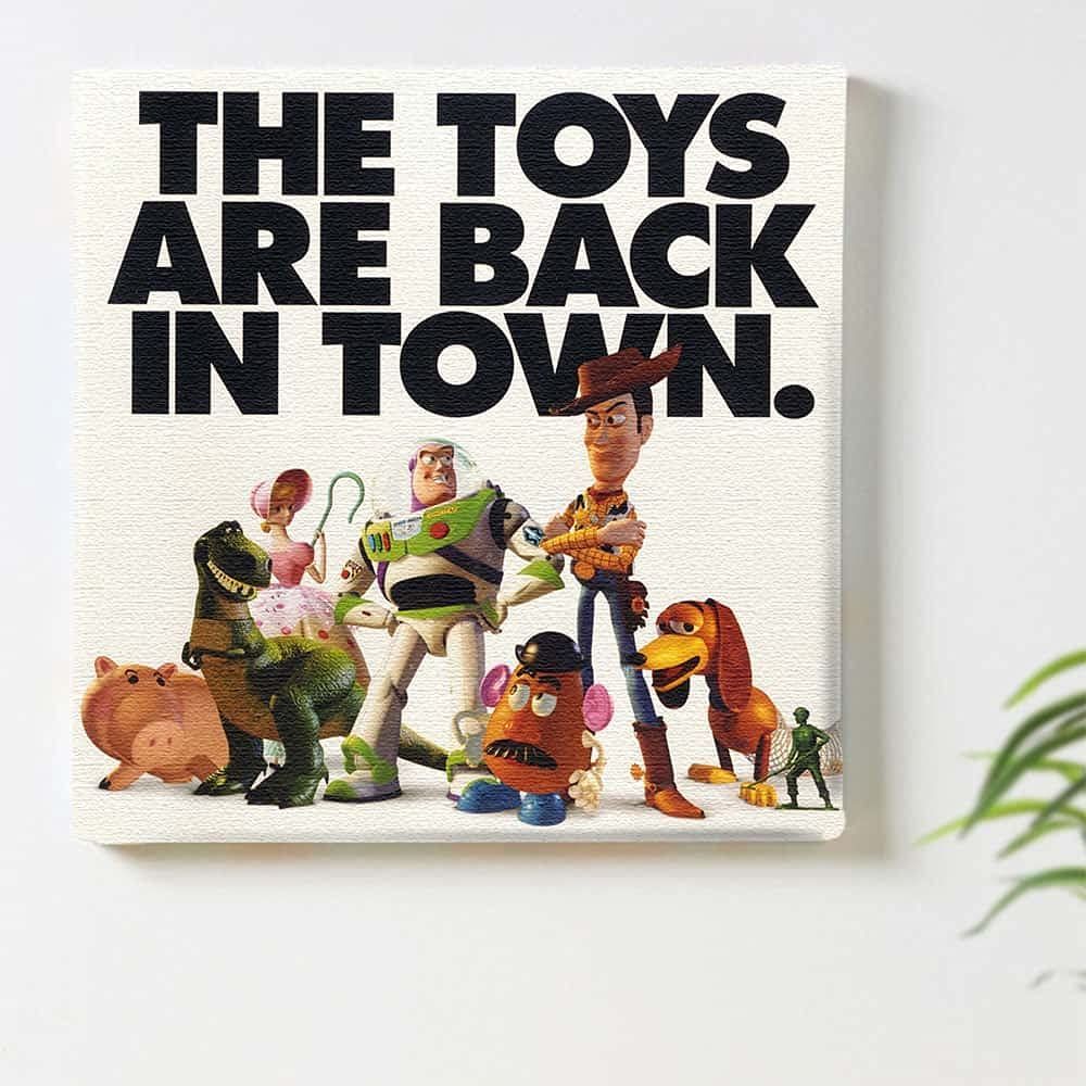 ディズニー トイストーリー アートパネル 30cm × 30cm 日本製