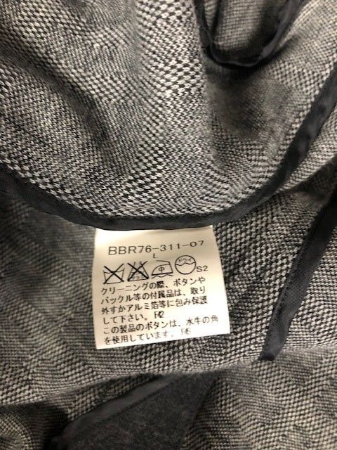 Burberry LONDON コットンポリ混 ジャケット 三陽商会 日本製