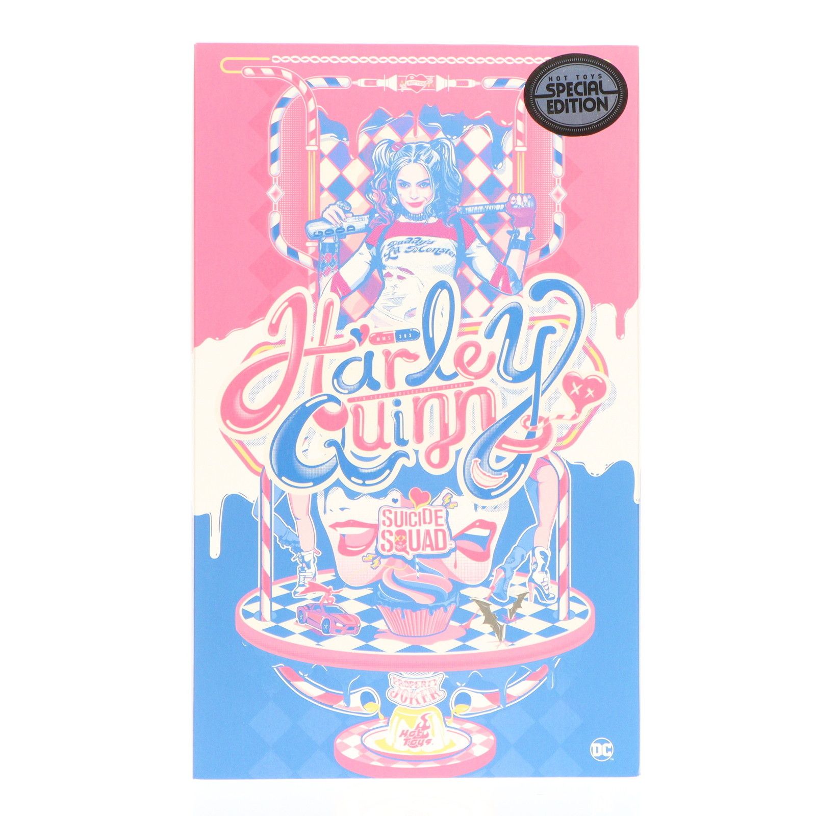 ムービー マスターピース ハーレイ クイン ボーナスアクセサリー付き スーサイドスクワッド 1|6 完成品 可動フィギュア バットマン ホットトイズ ホットトイズ