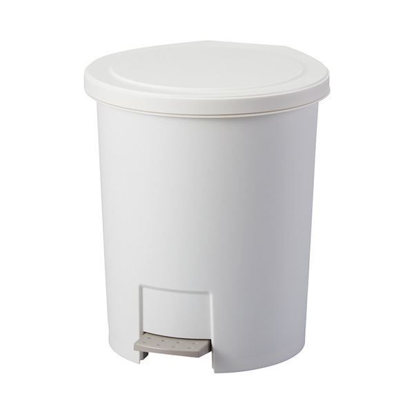 まとめ アスベル エバンペダルペール 12L 中バケツ付 ホワイト A6007WH 1台 ×3セット
