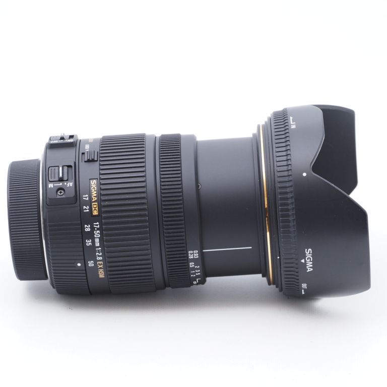 SIGMA シグマ 標準ズームレンズ 17-50mm F2.8 EX DC OS HSM ニコン用 APS-C専用 583552 - メルカリ