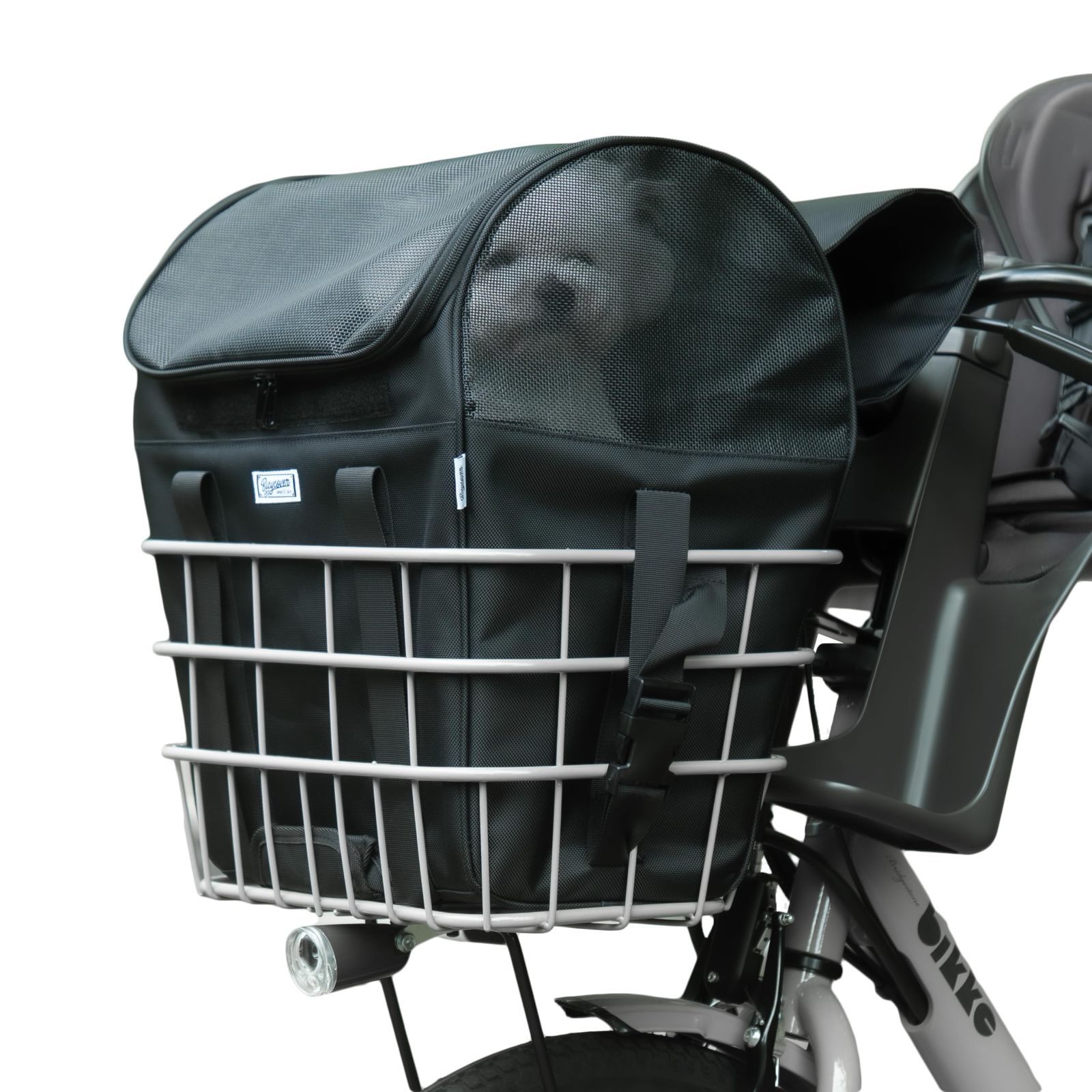 数量 BICYCOVER 自転車 ペットキャリーバッグ サイクルバスケットキャリー ブラック
