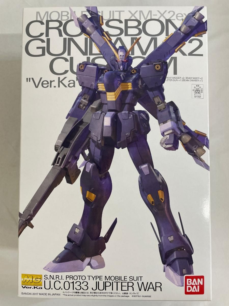 未開封 MG クロスボーン ガンダムX2改 Ver．Ka 1|100