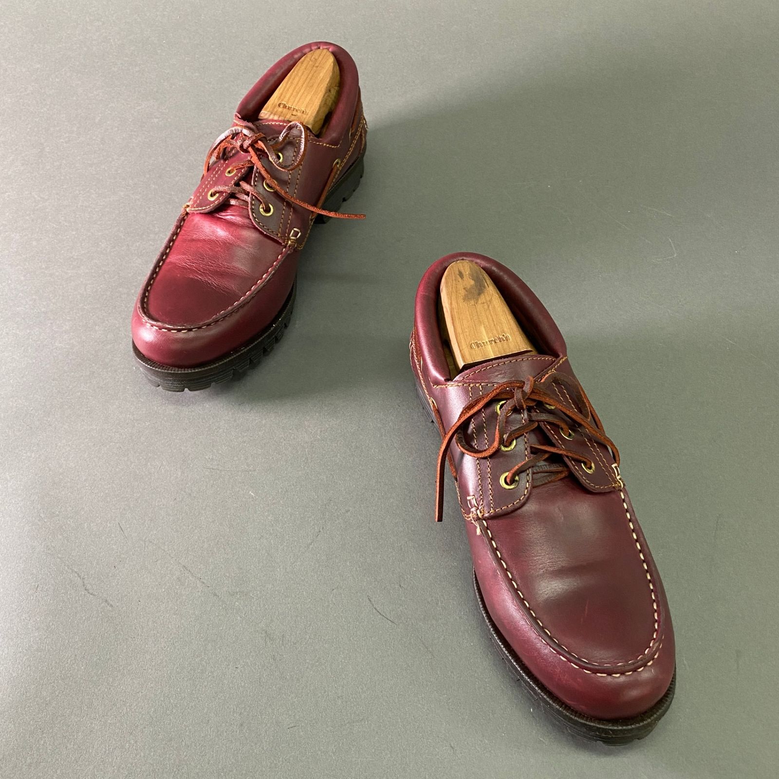 3a22 Danner ダナー モカシン 3EYELET アイレット レザーデッキ