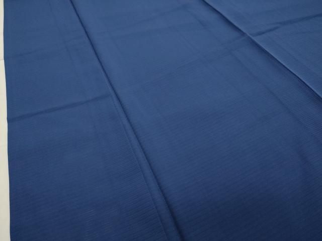 平和屋着物＊夏物 色無地 絽 紺青色 正絹 逸品 CAAV1055ou