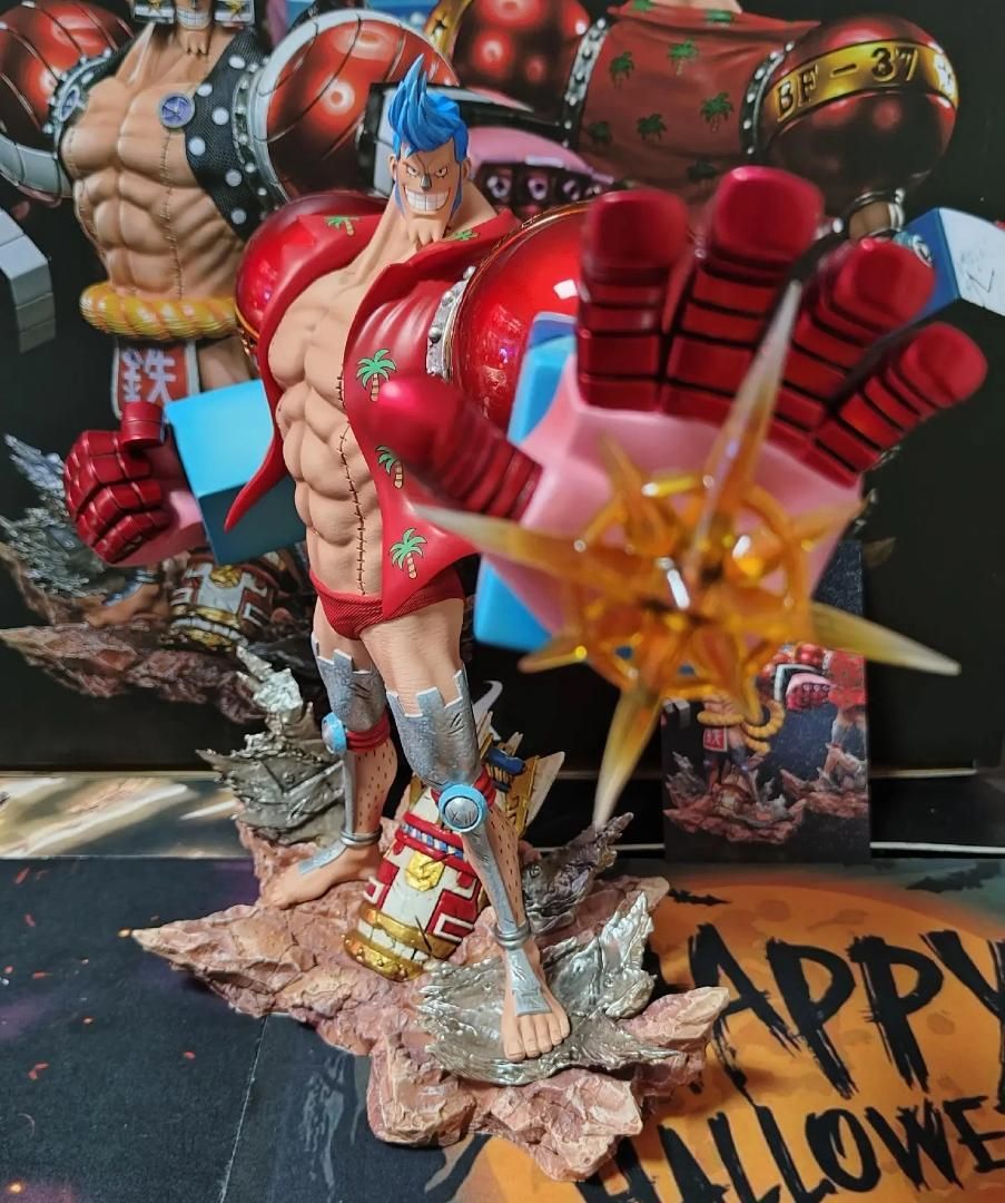 ワンピース フランキー フィギュア ガレージキット LXスタジオ ワンピース 鉄人フランキー フィギュア ガレージキット LX