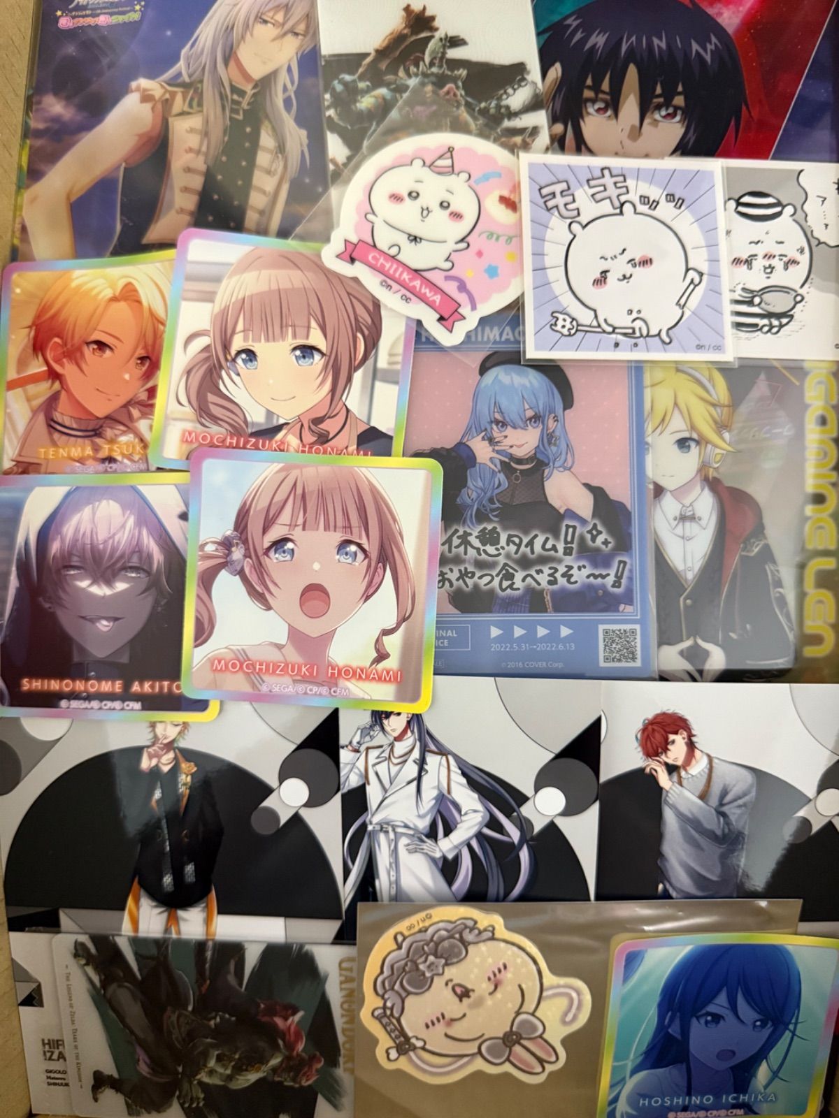 紙類 アニメ ゲーム まとめ売り 大量 コースター ポストカード