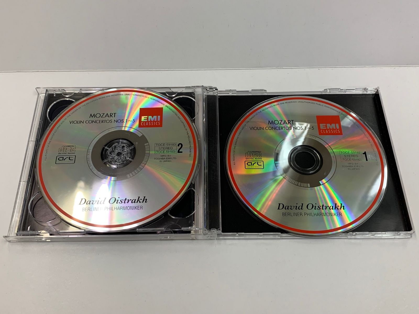 【新品】クラシックCD　６点　まとめ売り 中古 クラシックCD EMI/CLASSICS モーツァルト、J.S.バッハ