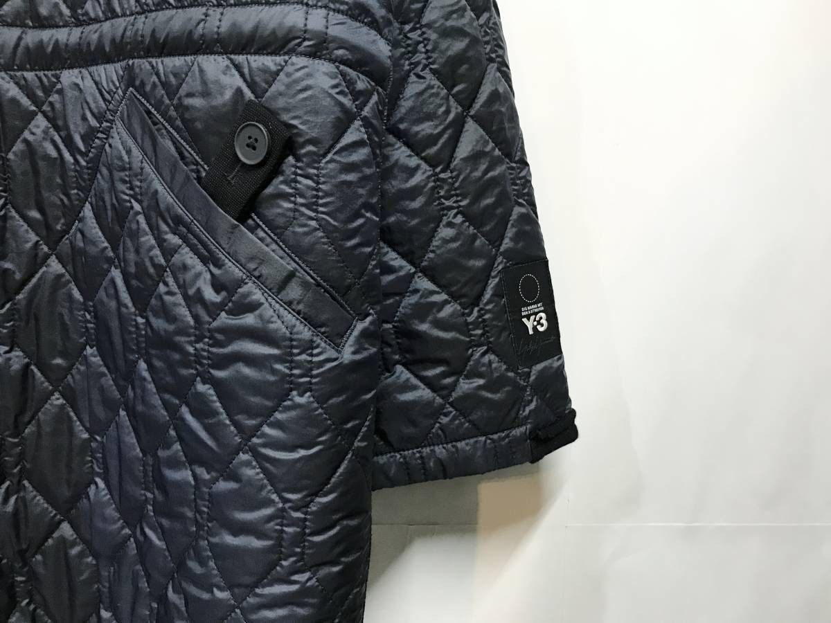 Y-3｜ワイスリー U QUILTED JACKET キルティング プリマロフト ロングジャケット yohji yamamoto ヨウジヤマモト adidas アディダス