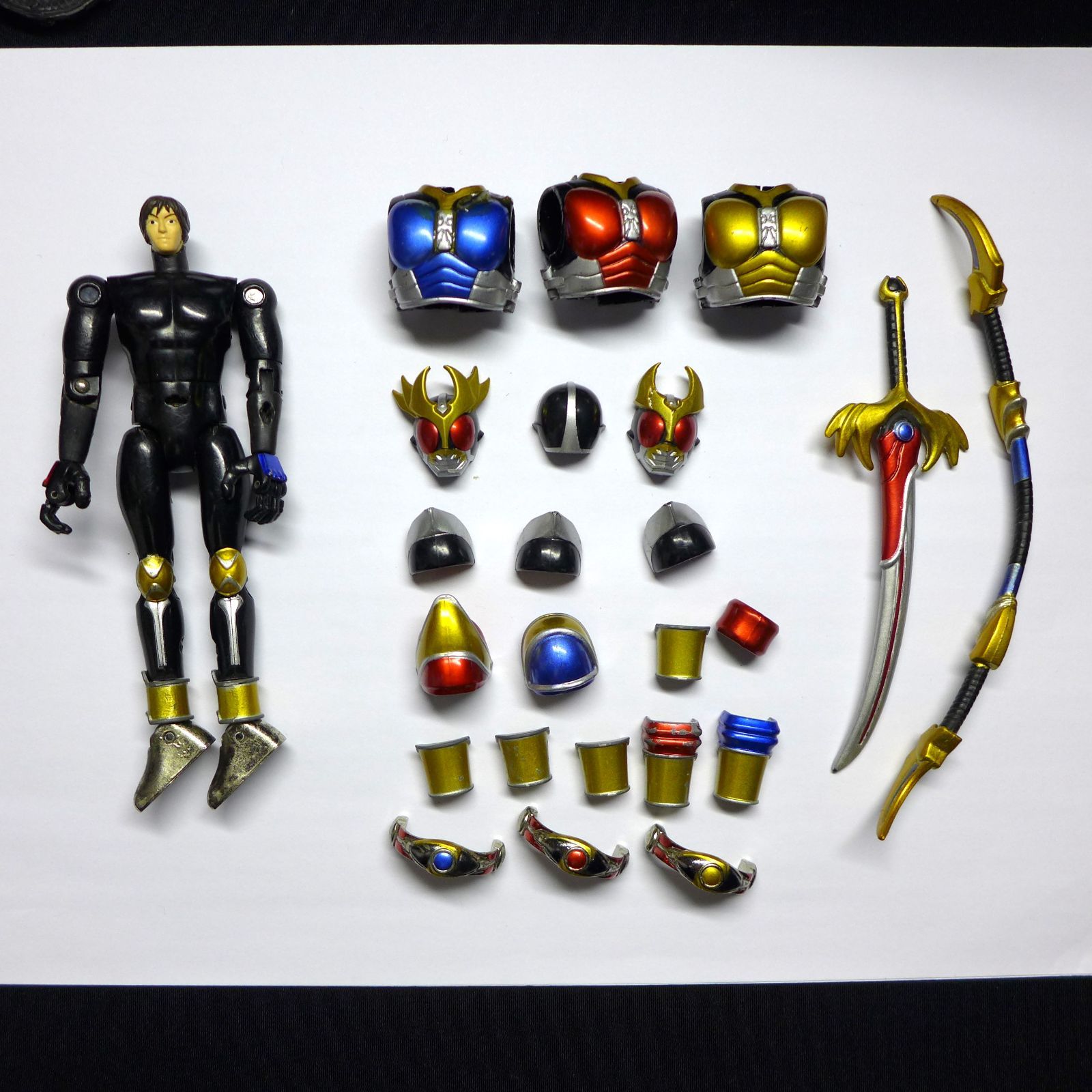 【非売品/未開封品】仮面ライダーアギト フィギュア14体セットまとめ売り 仮面ライダーアギト 装着変身 フィギュア mf012 △ - メルカリ