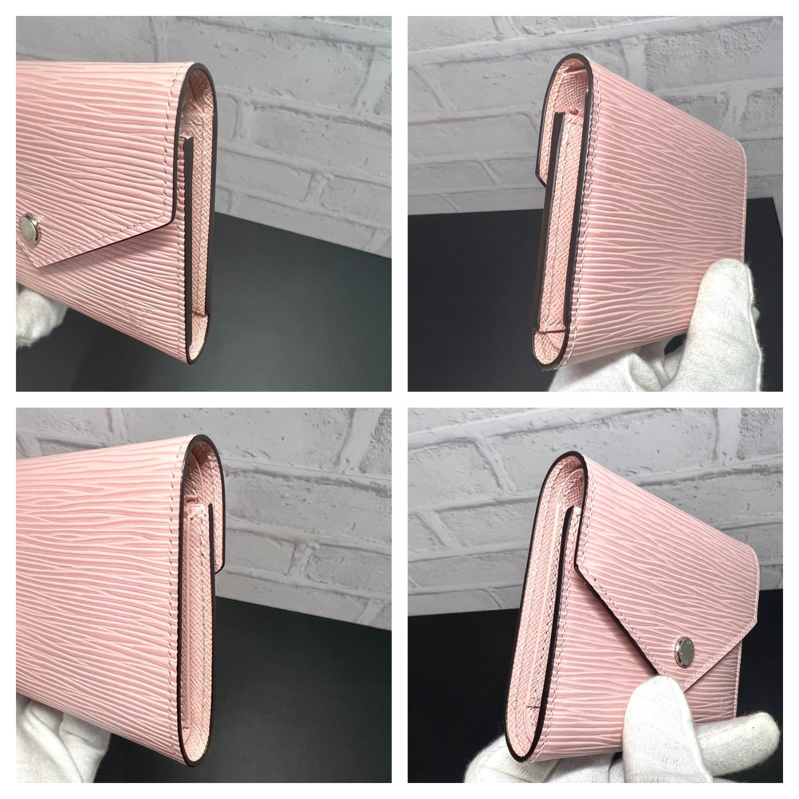 LOUIS VUITTON／ルイヴィトン エピ ヴィクトリーヌ 三つ折り財布