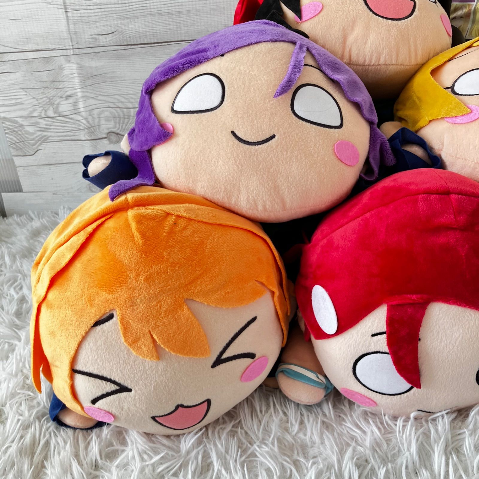 ラブライブ サンシャイン 寝そべりぬいぐるみ 星空凛矢澤にこ