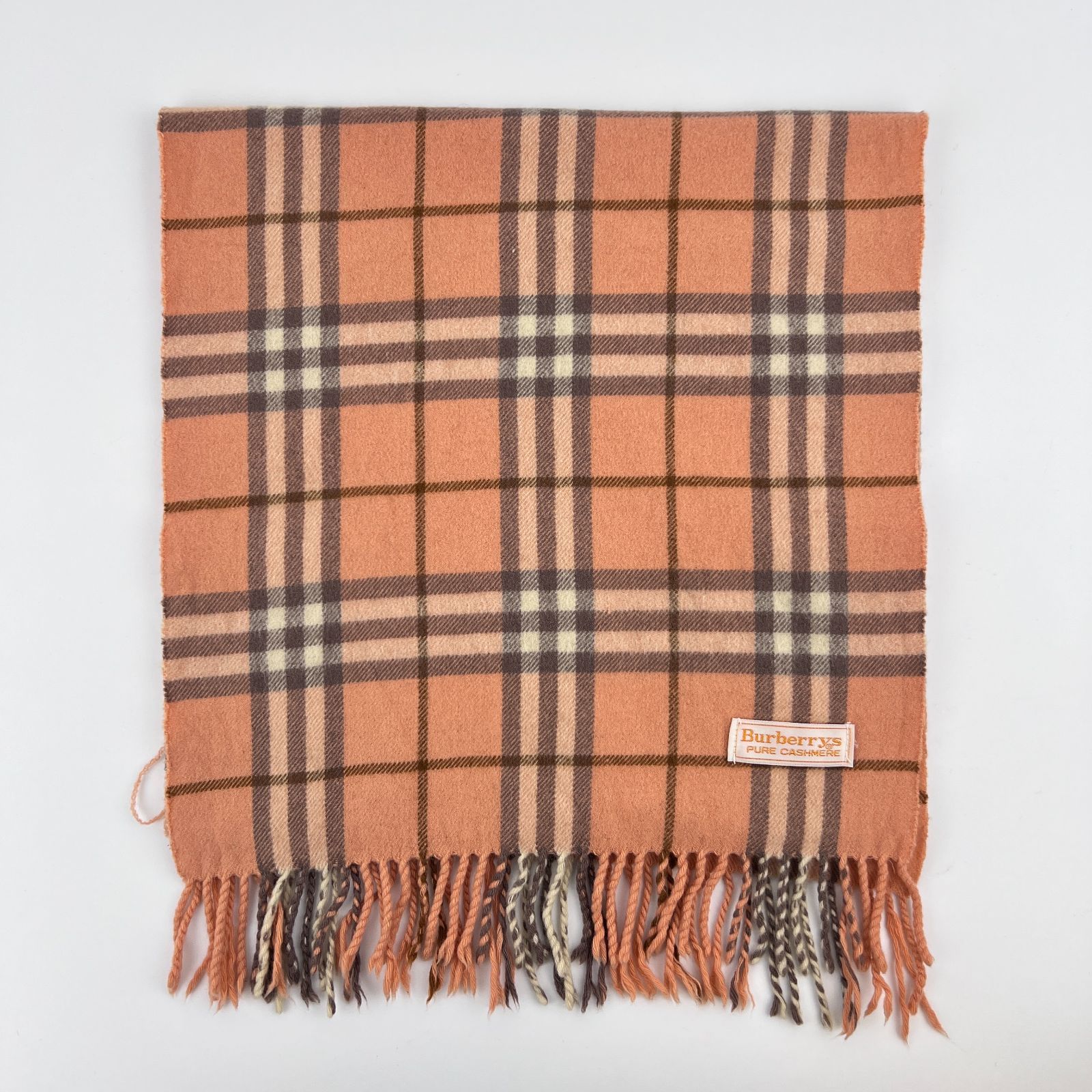 BURBERRY バーバリー ノバチェック マフラー カシミヤ マルチ ヴィンテージ レディース HIBUOCHI VINTAGE