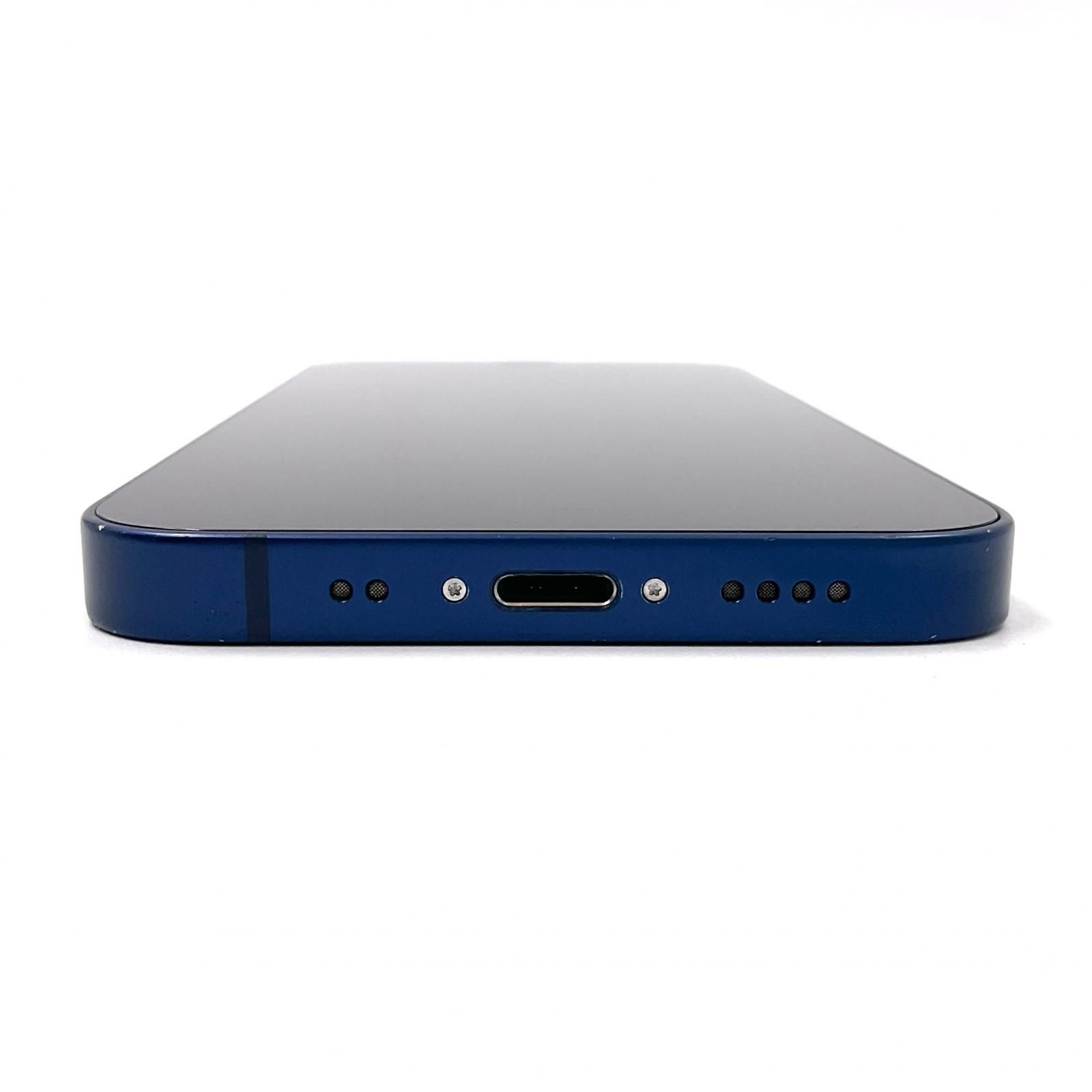 iPhone 12 mini 64GB ブルー SIMフリー 白ロム 動作確認済 98%【全額