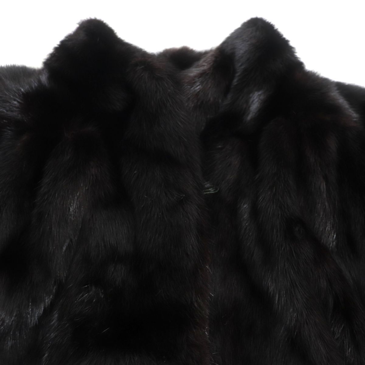 極美品▽Nakamura Fur ナカムラファー MINK ミンク 本毛皮コート