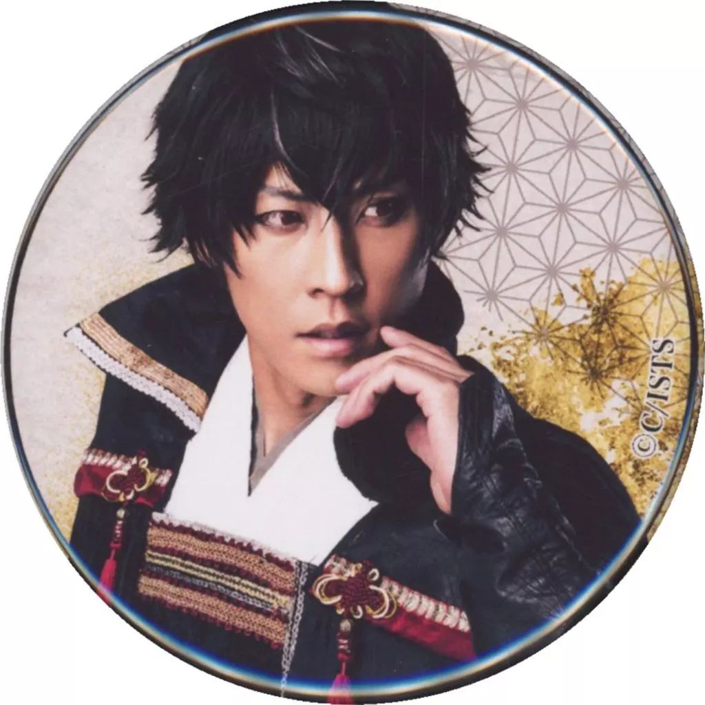 中古】バッジ・ピンズ 小笠原健(織田信長/戦装束) ランダムキャスト缶