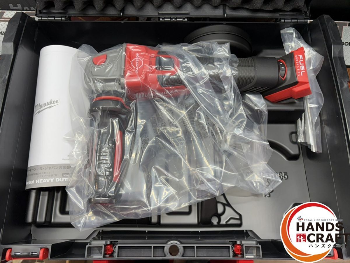 〇 ♥ ミルウォーキー Milwaukee M18FSAGV100XB-OXO 変速ディスクグラインダー 18V ケース付き