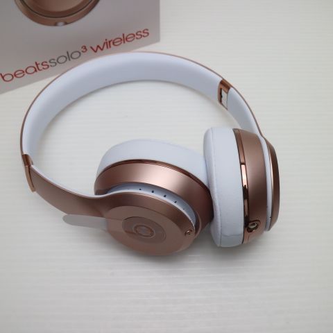 Beats solo3 wireless MNET2PA A ローズゴールド ワイヤレスヘッドホン Beats 土日祝発送OK 04000