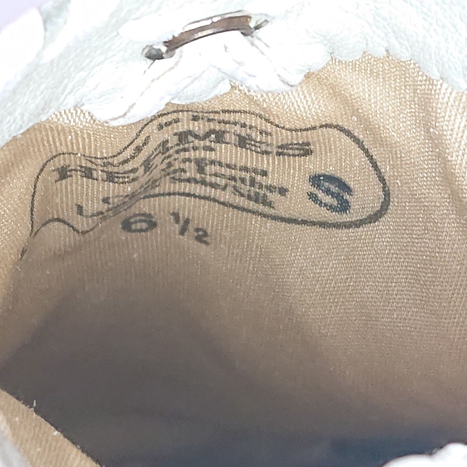 希少 未使用品】HERMES エルメス カデナ クロシェット グローブ 革手袋  