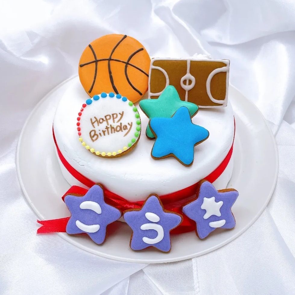 食品 相談ページ オーダーアイシングクッキー 誕生日プレートセット