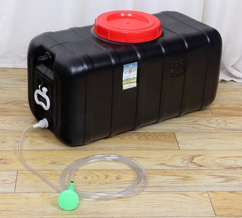 120L太陽熱温水器 どこでもホットシャワーサンシャインポータブルウォータータンクソーラー キャンプ シャワー 屋外 貯水タンク緊急用品