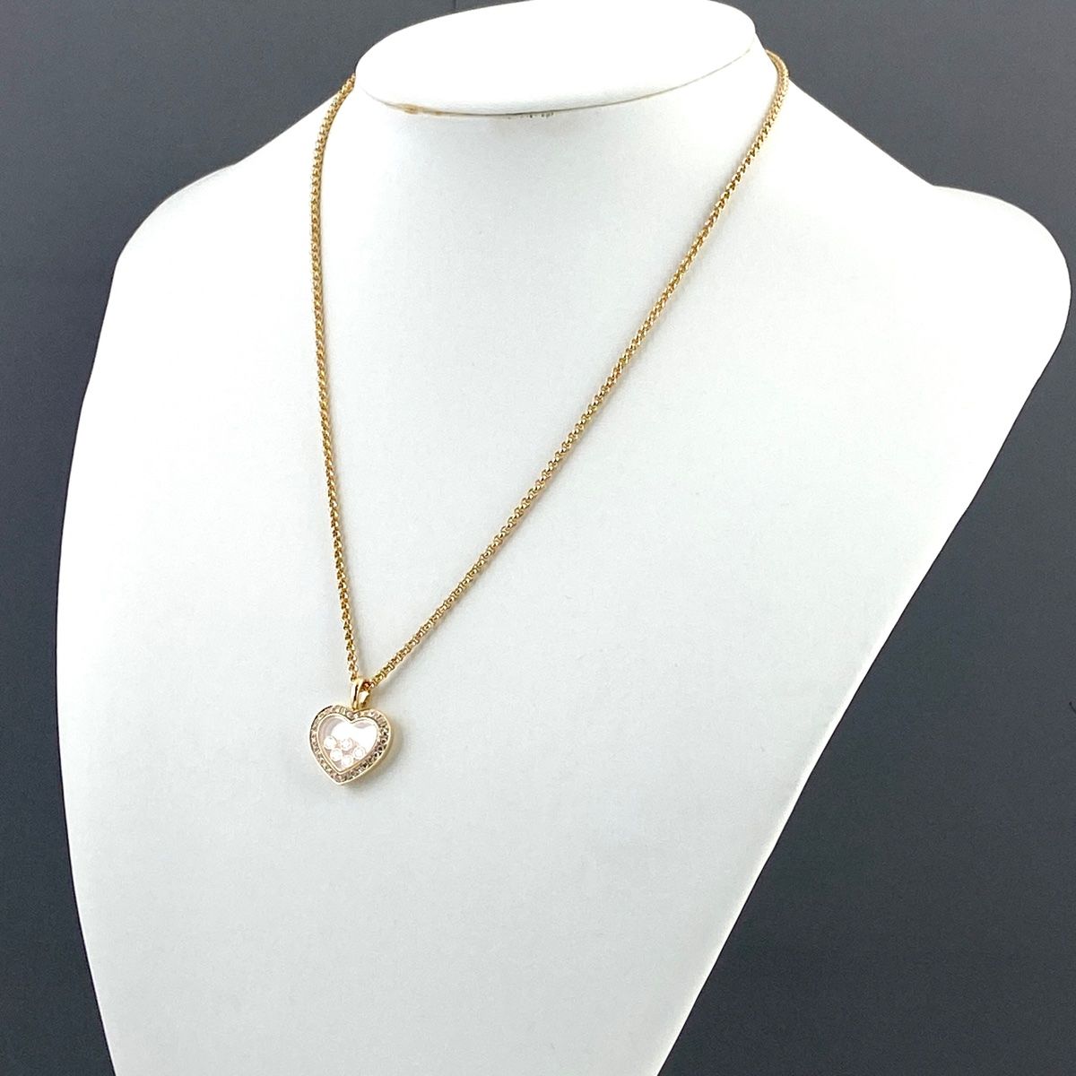 ショパール Chopard ハッピーダイヤモンド ネックレス YG