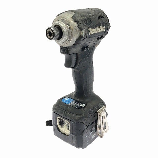 品 makita マキタ 14.4V 充電式インパクトドライバー TD161D 黒 ブラック バッテリ1個 14.4V4.0Ah 充電器付 コードレス