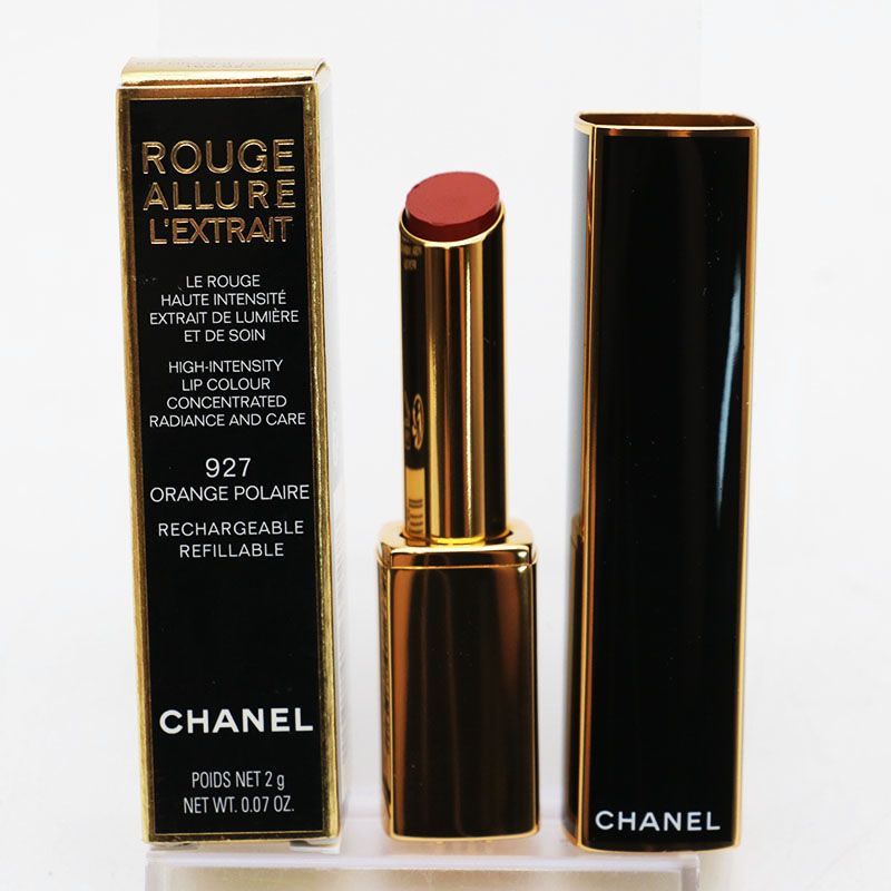 新品[限定色]CHANEL ルージュアリュール レクストレ　ホリデー927 シャネル / ルージュ アリュール レクストレ 927 オランジュ