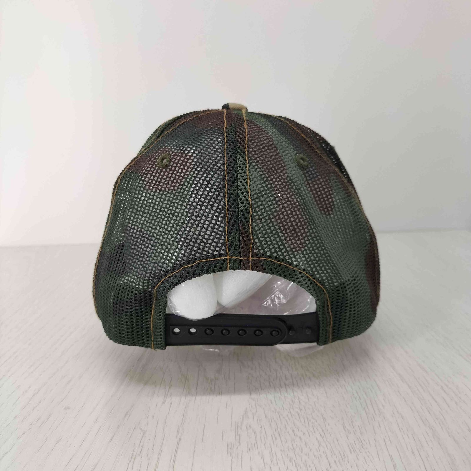 エヴィス EVISU メッシュキャップ トラッカーキャップ カモ柄