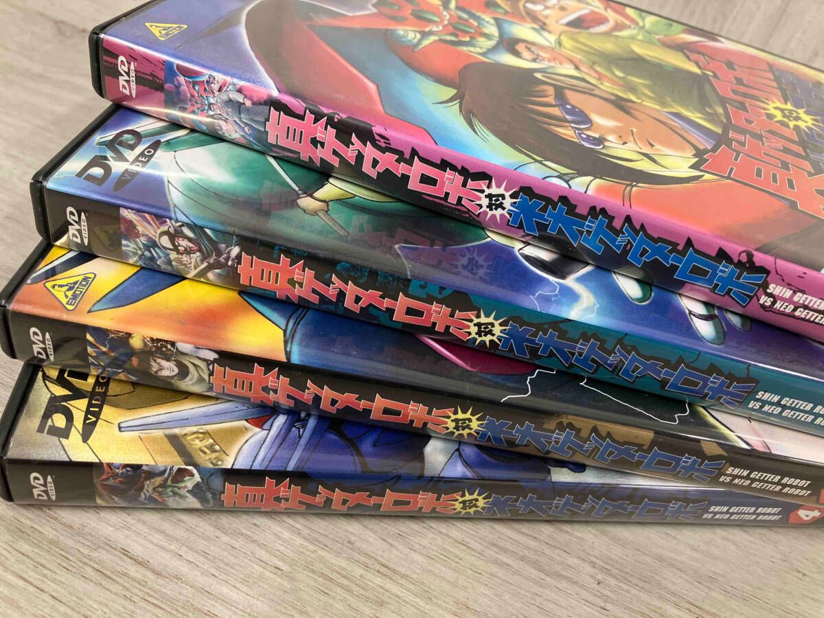 DVD 【※※※】[全4巻セット]真ゲッタｰロボ対ネオゲッタｰロボ 1~4 - メルカリ